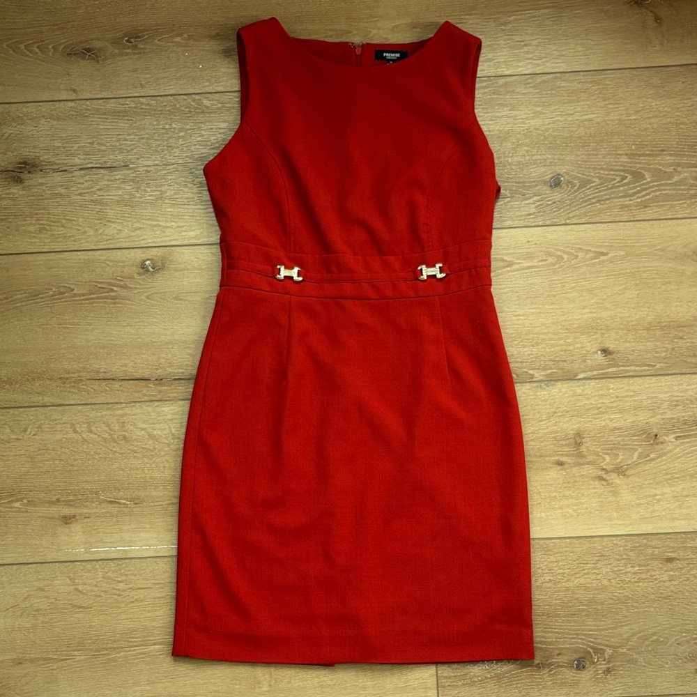 Premise Red Mini Dress